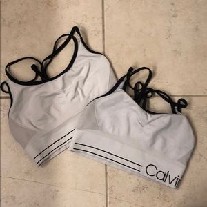 ⭐️3 for 25!⭐️Calvin Klein Sports Bras - Lot of 2
